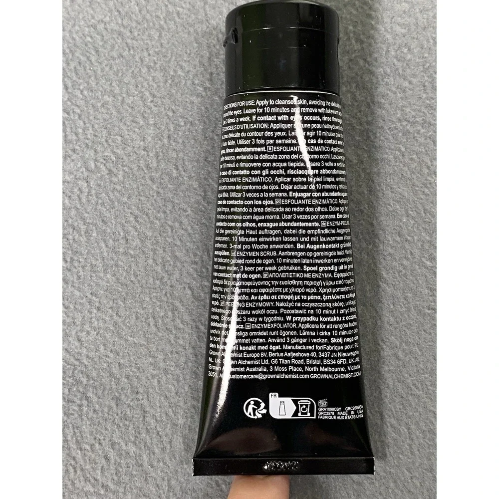 New!(open box) Grown Alchemist Enzyme Exfoliator Full Size Tube 2.5 Fl. Oz.